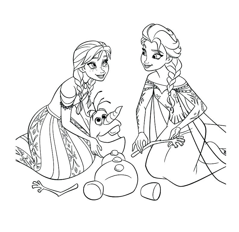 794x768 Printables Coloring Pages Frozen