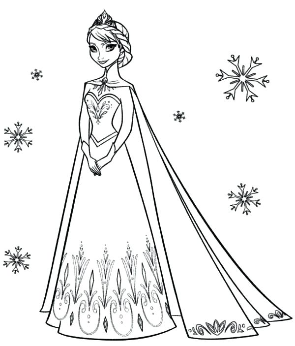 600x703 Frozen Coloring Pages To Download Pages You Can Get Here Also