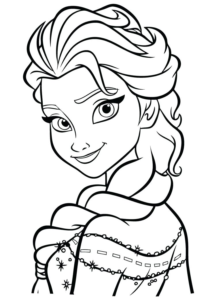 736x1041 Coloring Pages Frozen Elsa Let It Go