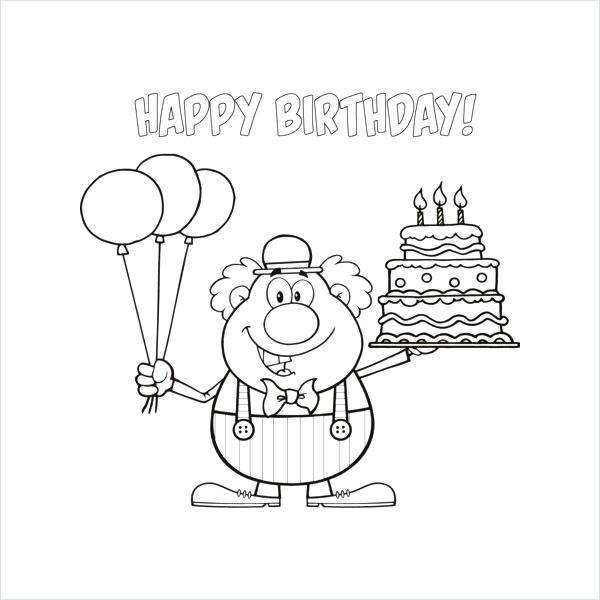 600x600 Happy Birthday Coloring Page Frozen Happy Birthday Free Coloring
