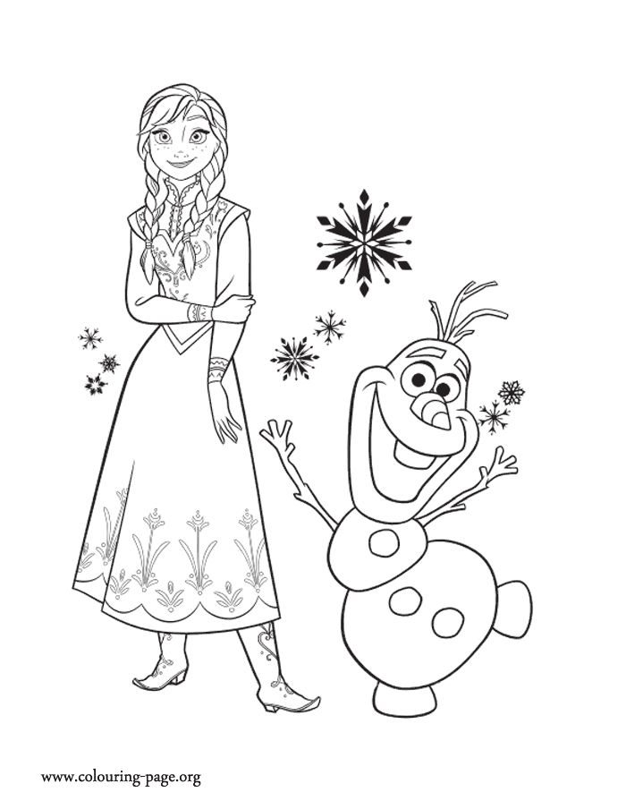 Frozen Valentine Coloring Pages at GetDrawings | Free download