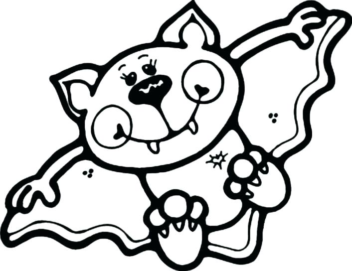 706x544 Coloring Pages Bats Coloring Pages Bat Appealing Baseball Bat