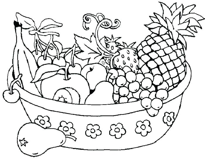 700x551 Vegetables Coloring Pages Coloring Pages Of Fruit Fruit