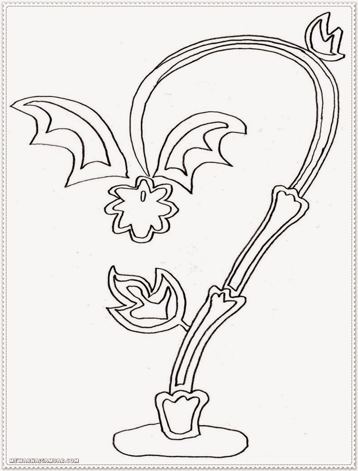 1218x1600 Dragon Fruit Tree Coloring Pages For Preschool