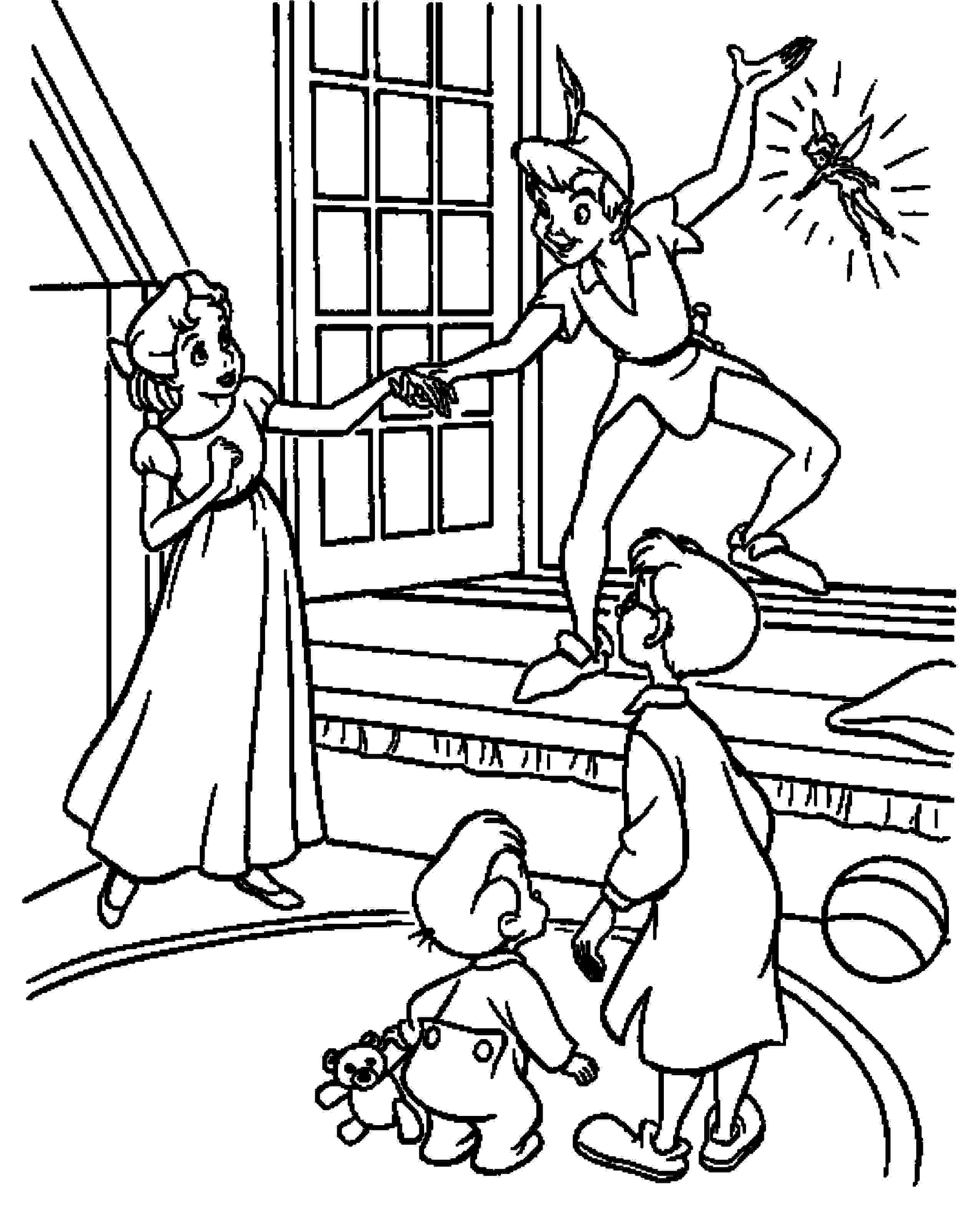 2551x3141 Peter Pan Coloring Pages Online