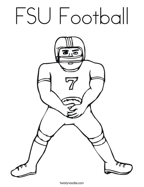 468x605 Fsu Football Coloring Page