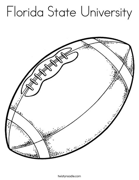 468x605 Florida State University Coloring Page