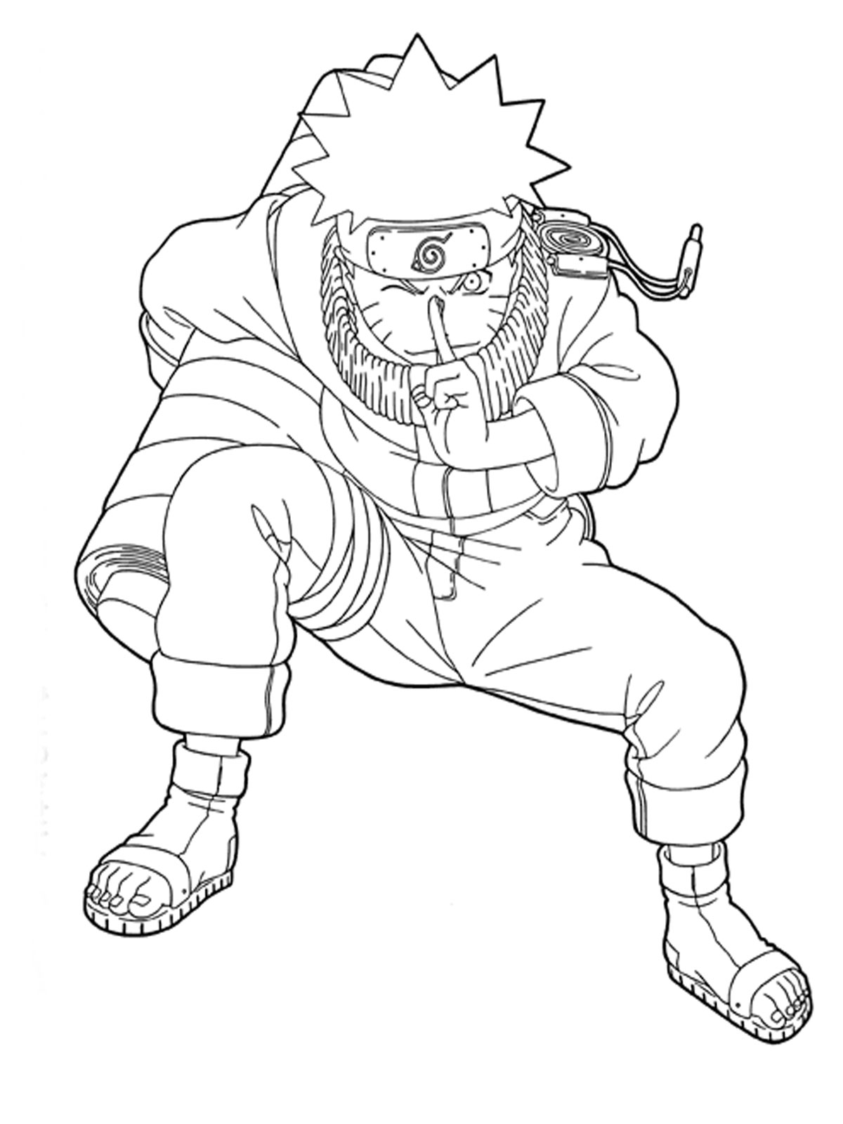 1200x1600 Naruto Coloring Pages
