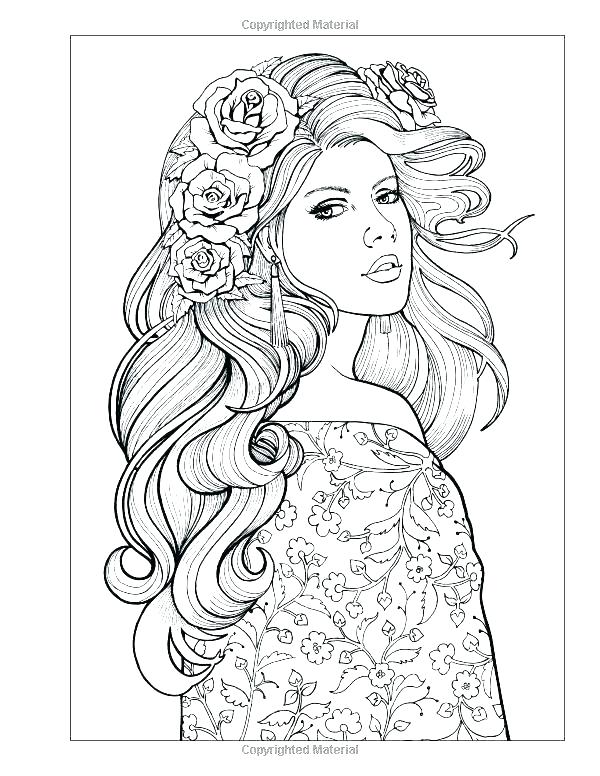 600x776 Full Coloring Pages Printable Coloring Pages For Toddlers Simple