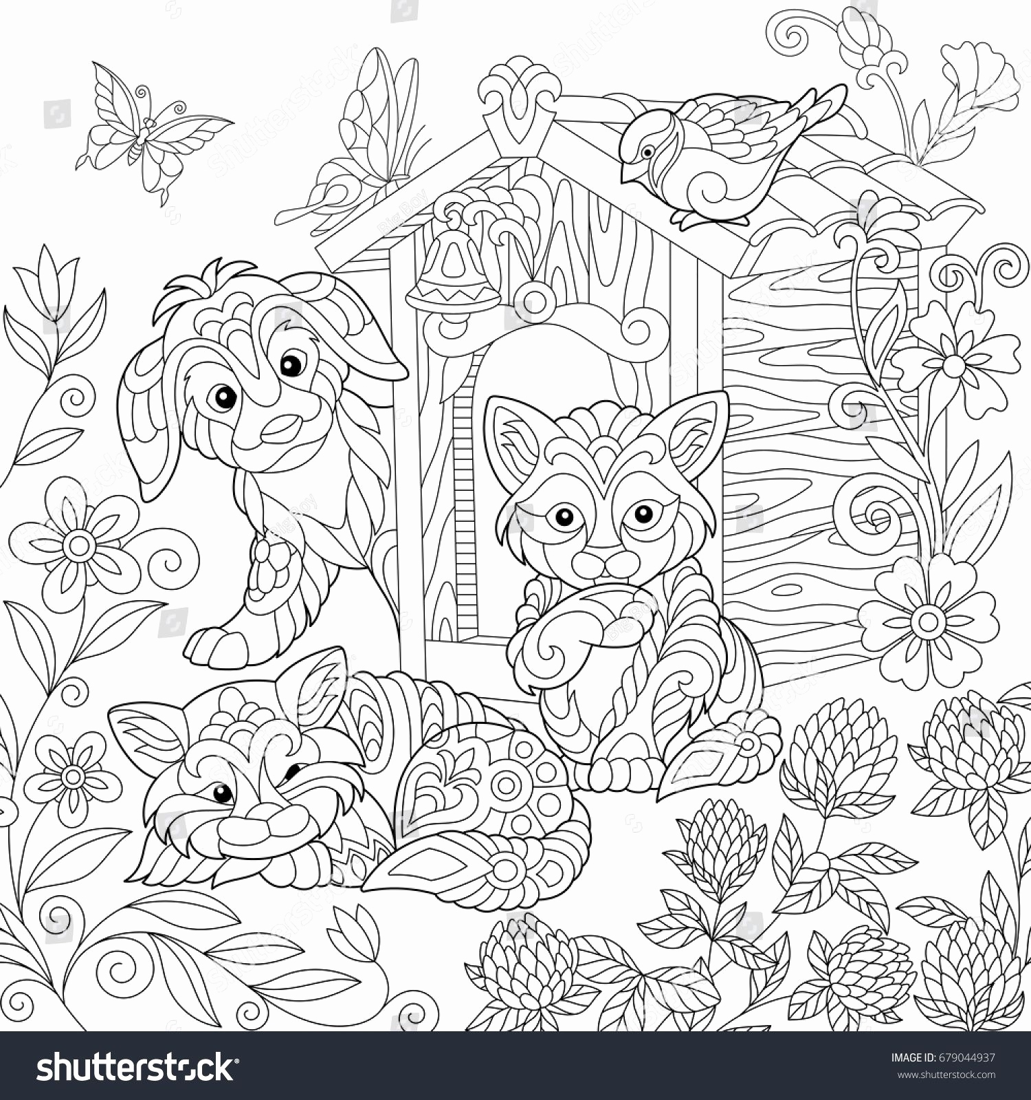1500x1600 Full Page Printable Coloring Pages Elegant Best Od Dog Coloring