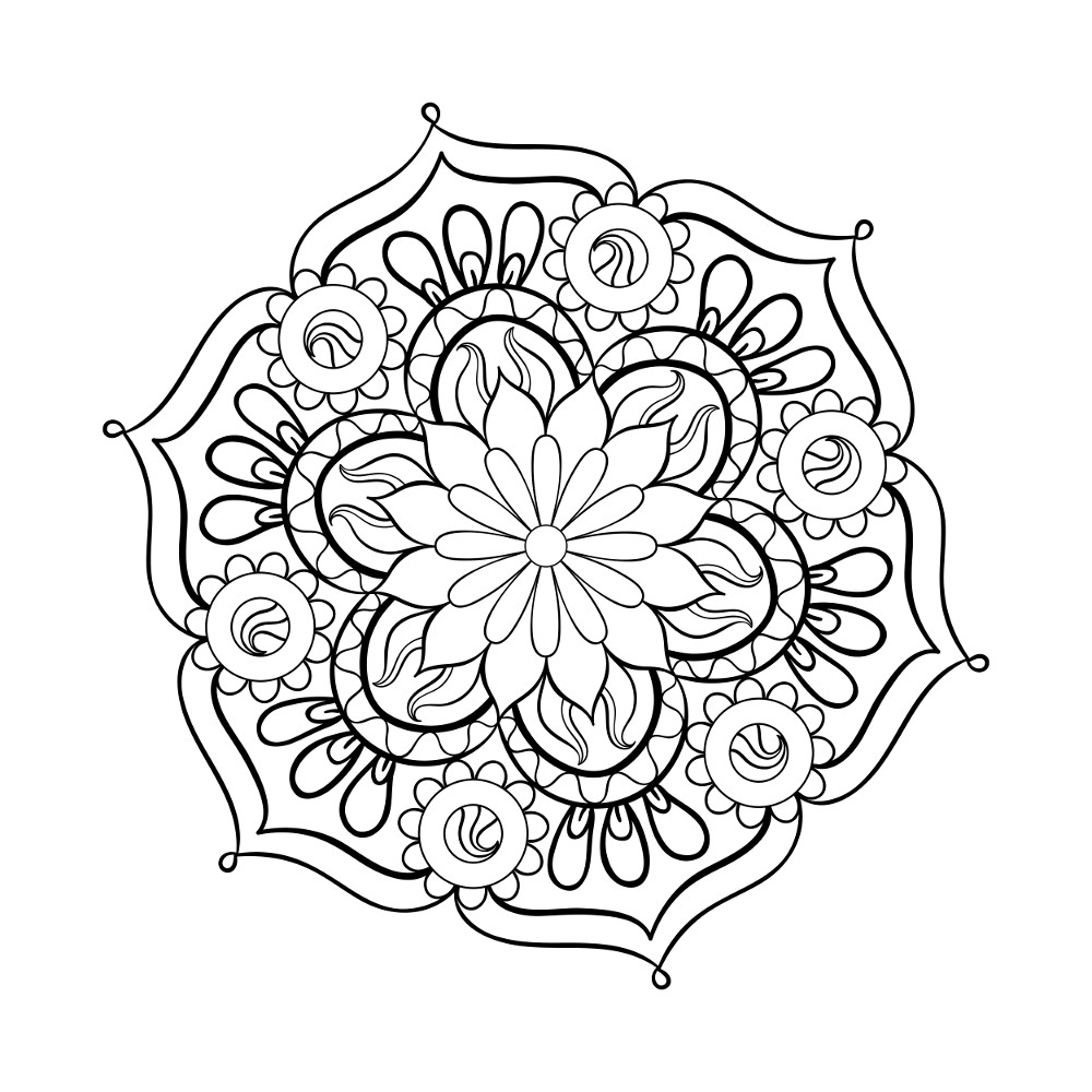 1000x1000 Adult Coloring Pages Printable