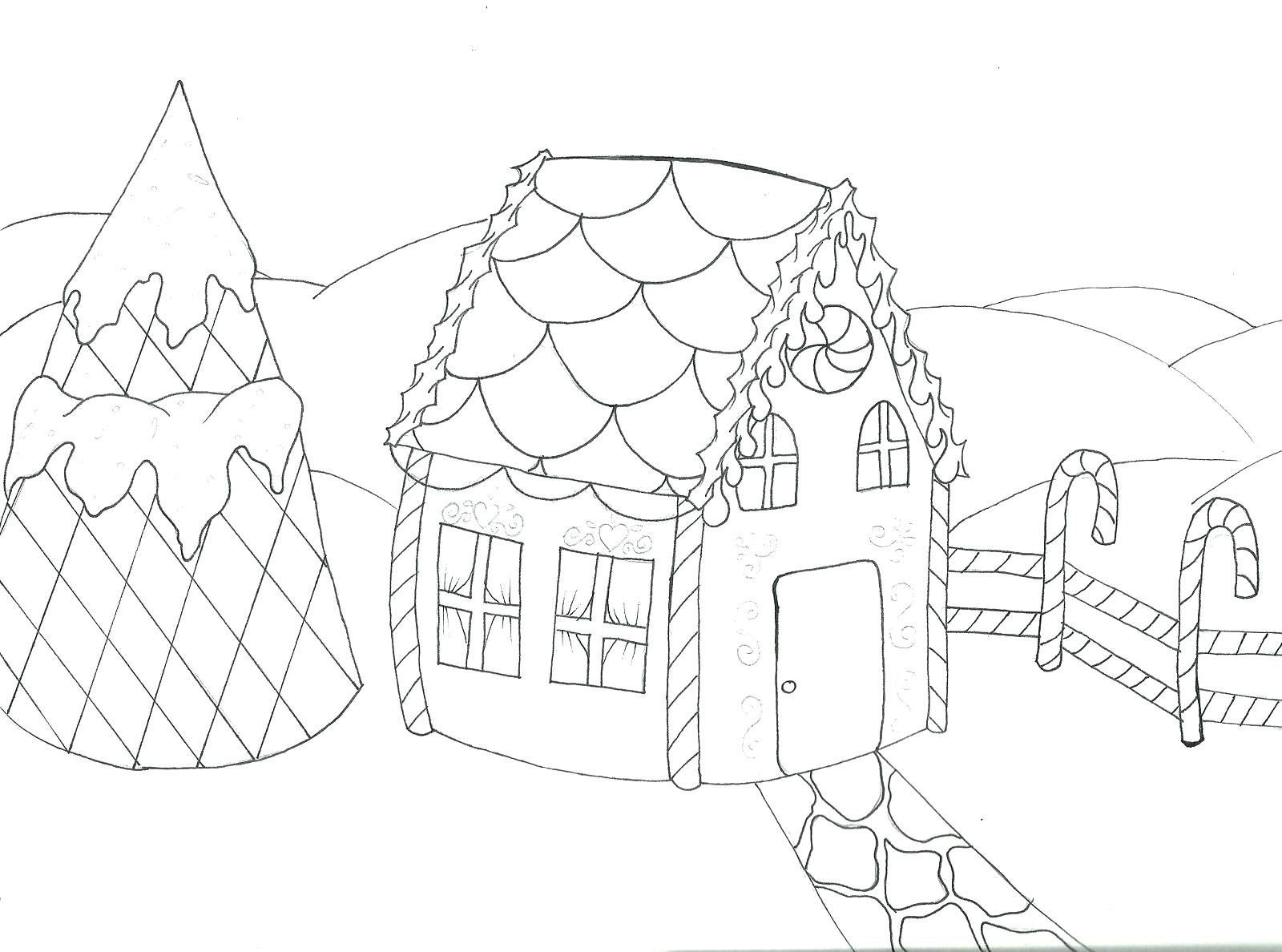 1600x1188 Fine Full House Coloring Pages Free Printable Fuller Images Hd