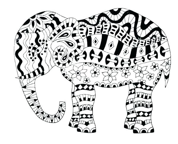 600x485 E Is For Elephant Coloring Page Alphabet Animals Coloring Pages E