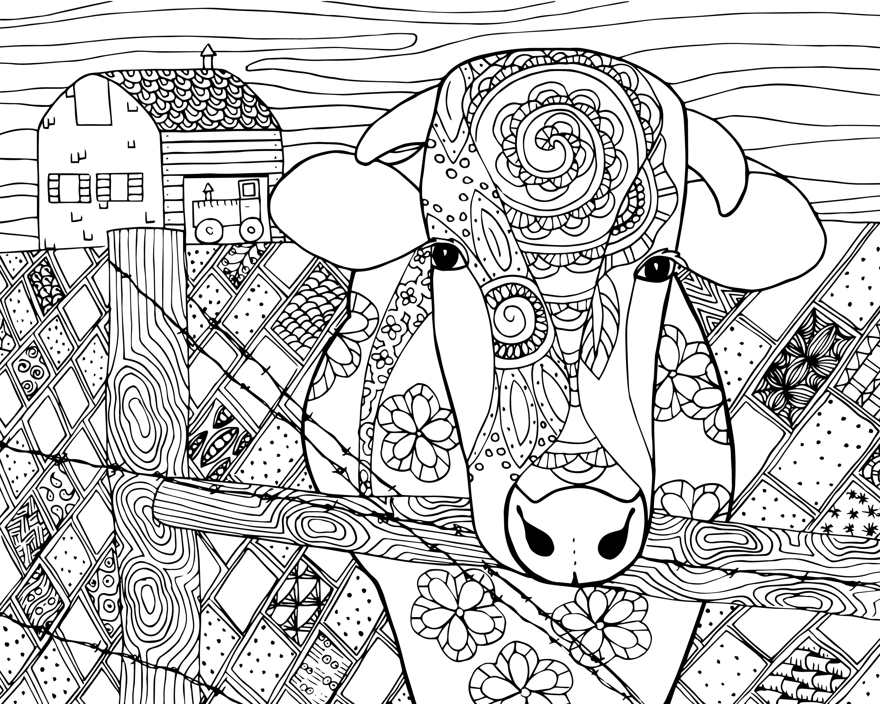 3000x2400 Best Of Animal Coloring Pages For Adults Gallery Printable