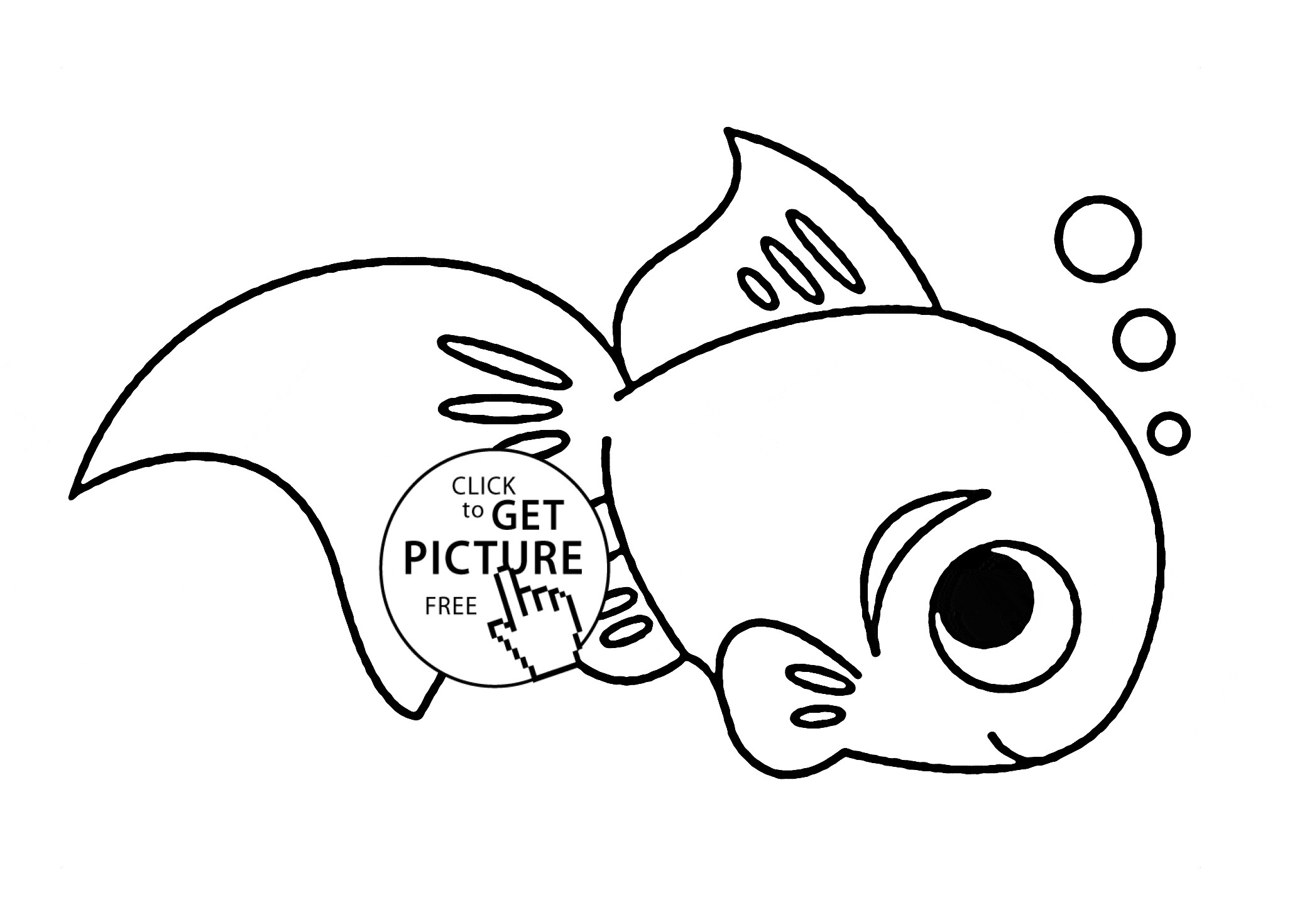 2080x1470 Easy Coloring Pages Of Fish Fresh Rainbow Fish Coloring Page