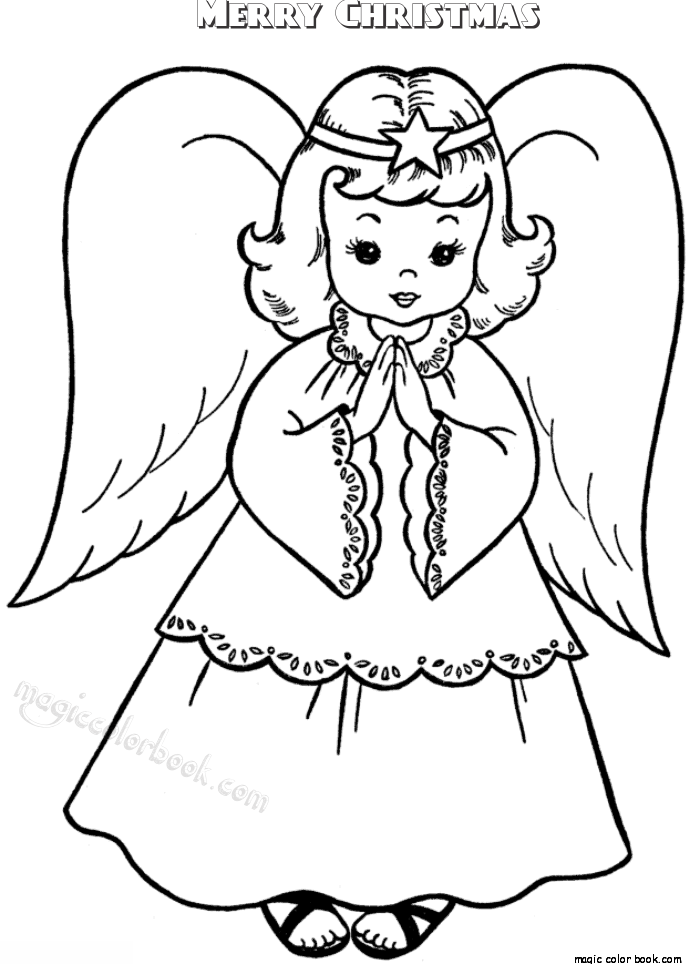 700x964 Merry Christmas Coloring Pages Full Size Printable