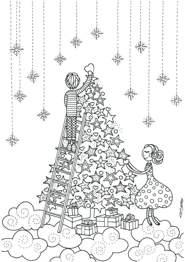 650x919 Coloring Adult Christmas Coloring Pages For Adults Pictures Boys