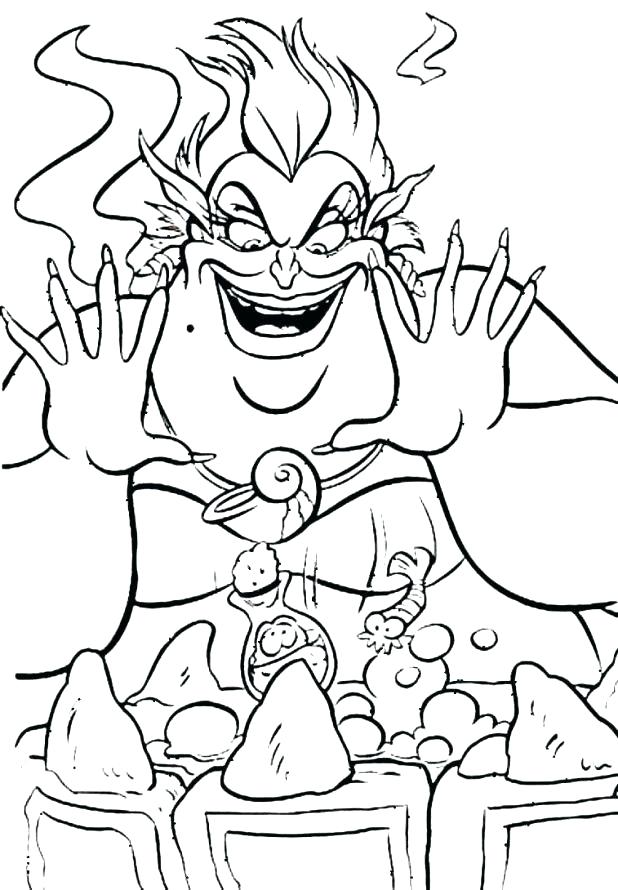 618x890 Mermaid Printable Coloring Pages Little Full Size Of The Print