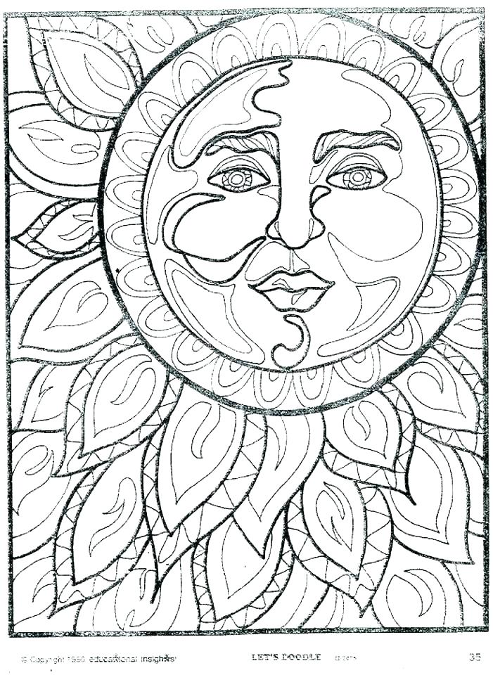 701x960 Free Summer Coloring Sheets