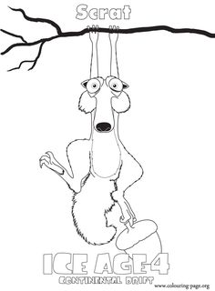 236x320 Coloring Pages Of Ice Age On Kids N On Kids N Fun You