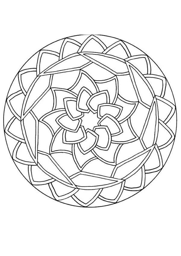 601x850 Best Mandala Coloring Pages Images On Mandala