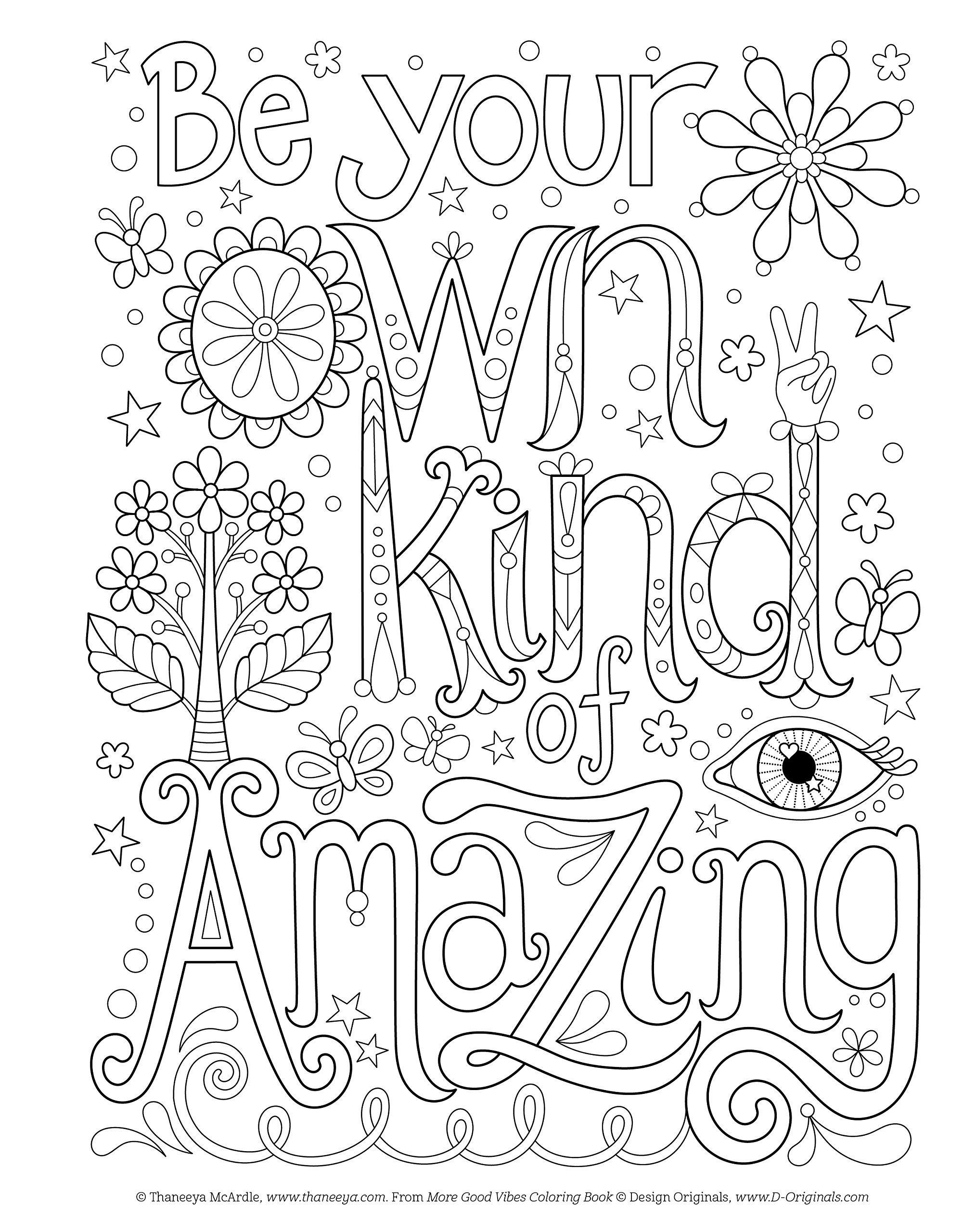 2001x2560 Good Vibes Coloring Pages To Print Coloring For Kids