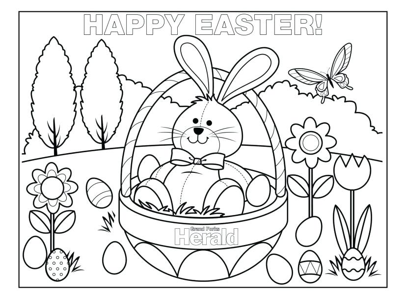 827x609 Cute Easter Coloring Pages To Print Printable Coloring Page Cute