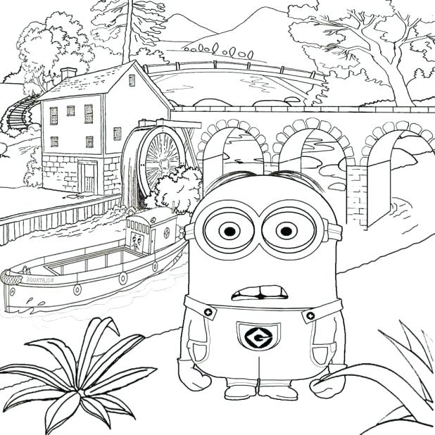 618x618 Summer Fun Coloring Pages At The Funfair Colouring Page Preschool
