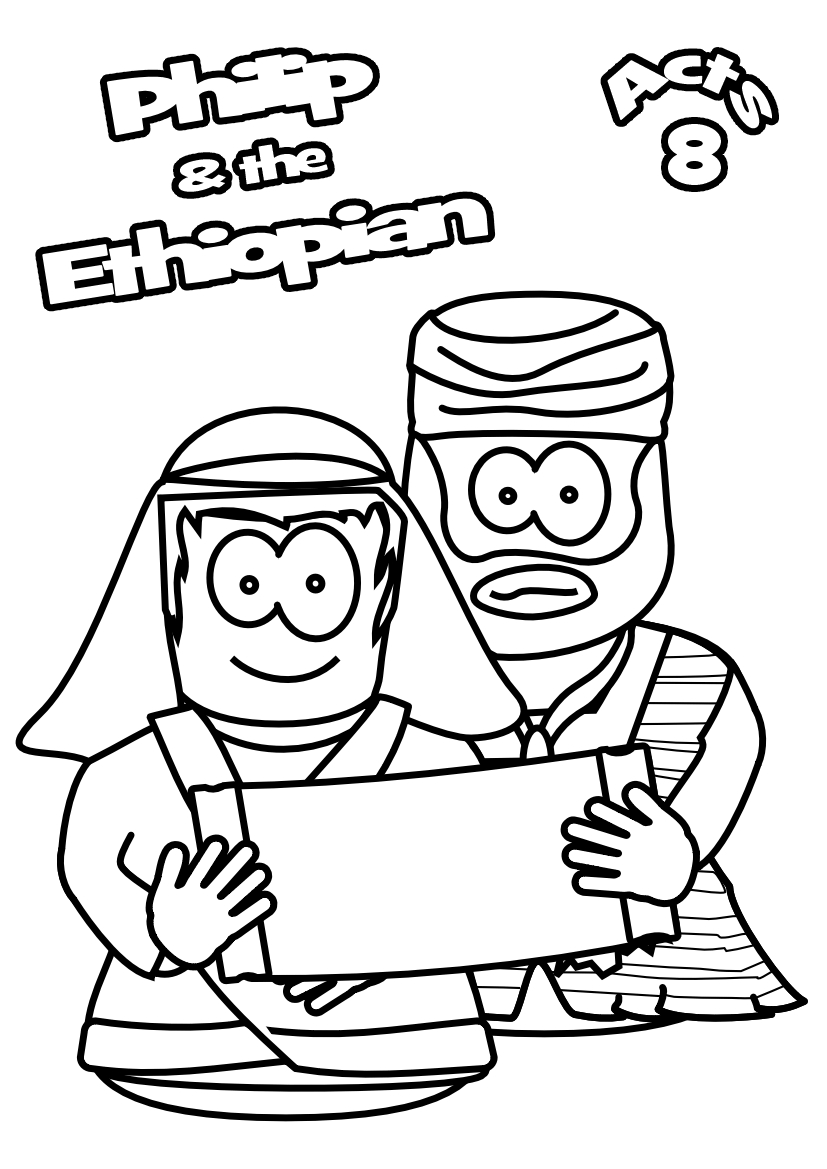 827x1169 Practical Free Coloring Pages Philip And The E