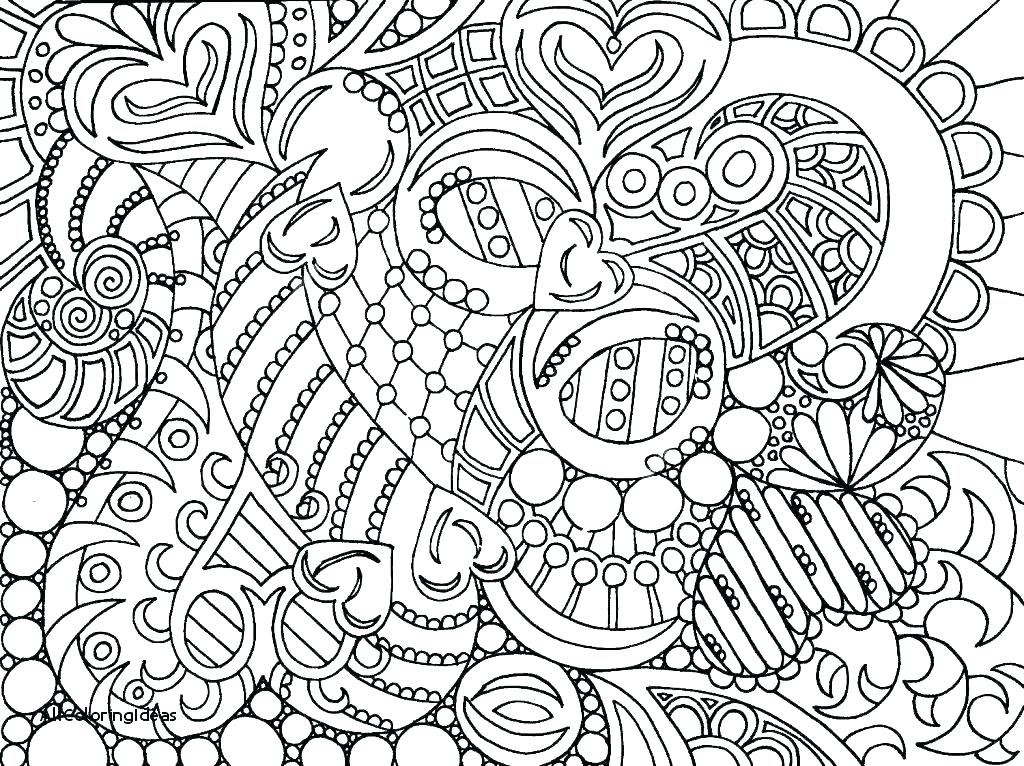 1024x766 Printable Hard Coloring Pages