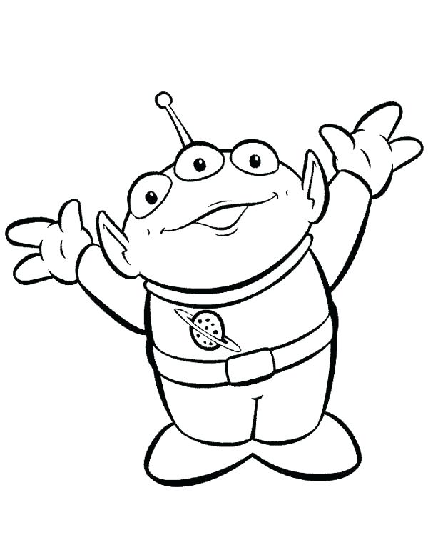 600x770 Aliens Coloring Pages Delightful Alien Coloring Pages Print