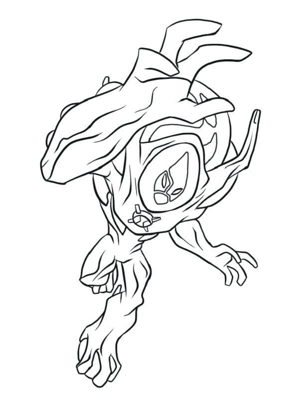 Funny Alien Coloring Pages at GetDrawings | Free download