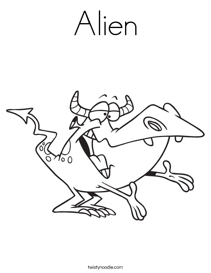 685x886 Monster And Alien Coloring Pages