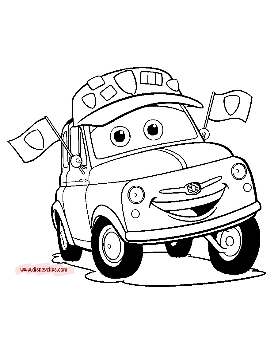 907x1159 Impressive Pixar Cars Coloring Pages Printable In Funny Cars