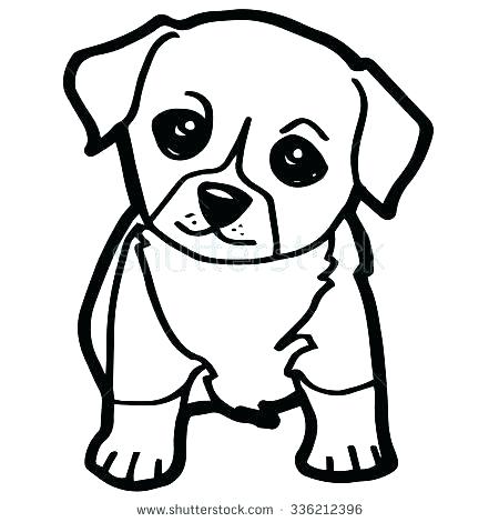 450x470 Puppy Coloring Cute Baby Puppy Coloring Pages Cartoon Dog Coloring