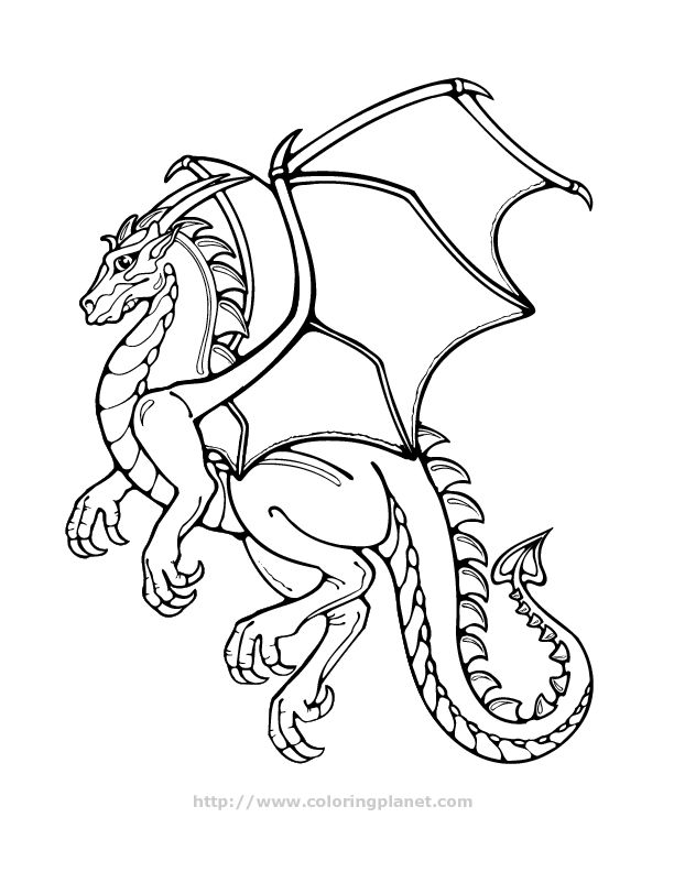 612x792 Dragon Pictures To Print