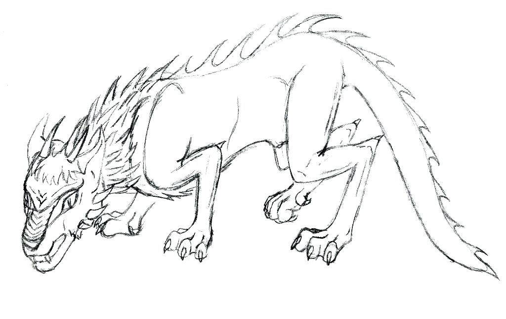 1024x647 Scary Dragon Coloring Pages Scary Dragon Coloring Pages Funny