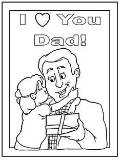 236x314 Fathers Day Coloring Page Father's Day Coloring Pages, Cards