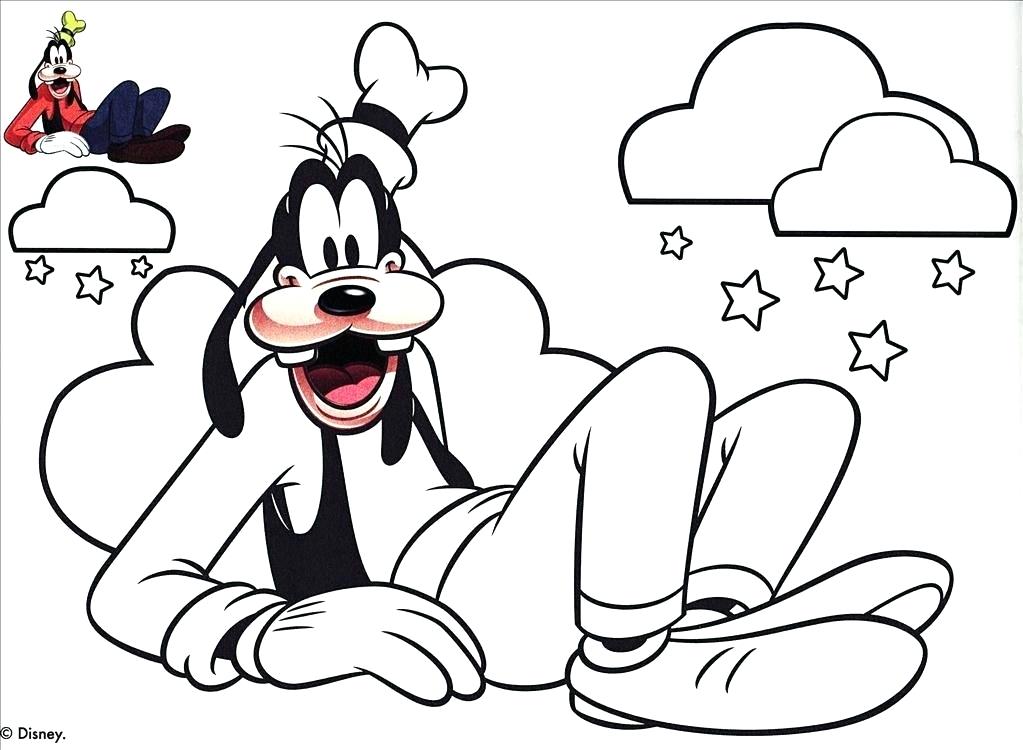 1023x750 Goofy Coloring Pages Face Of Goofy Coloring Pages Cartoon Coloring