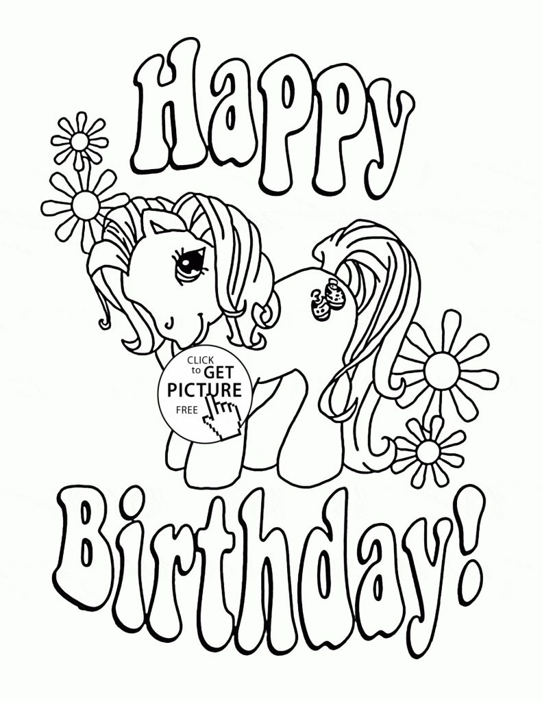 791x1024 Happy Birthday Mom Coloring Pages