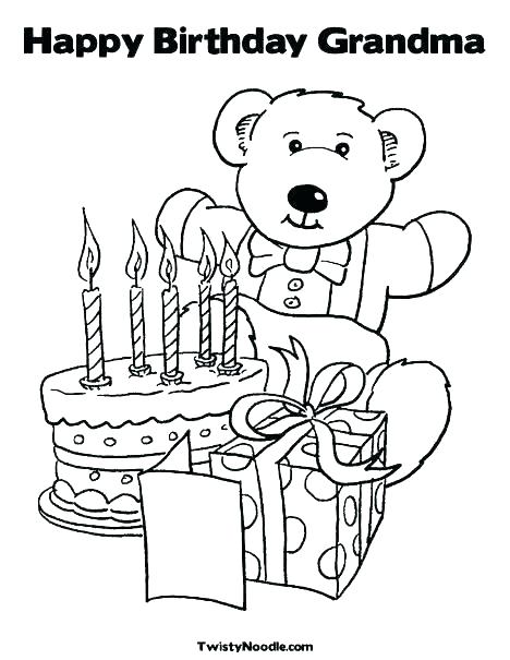 468x605 Printable Coloring Birthday Cards Printable Happy Birthday