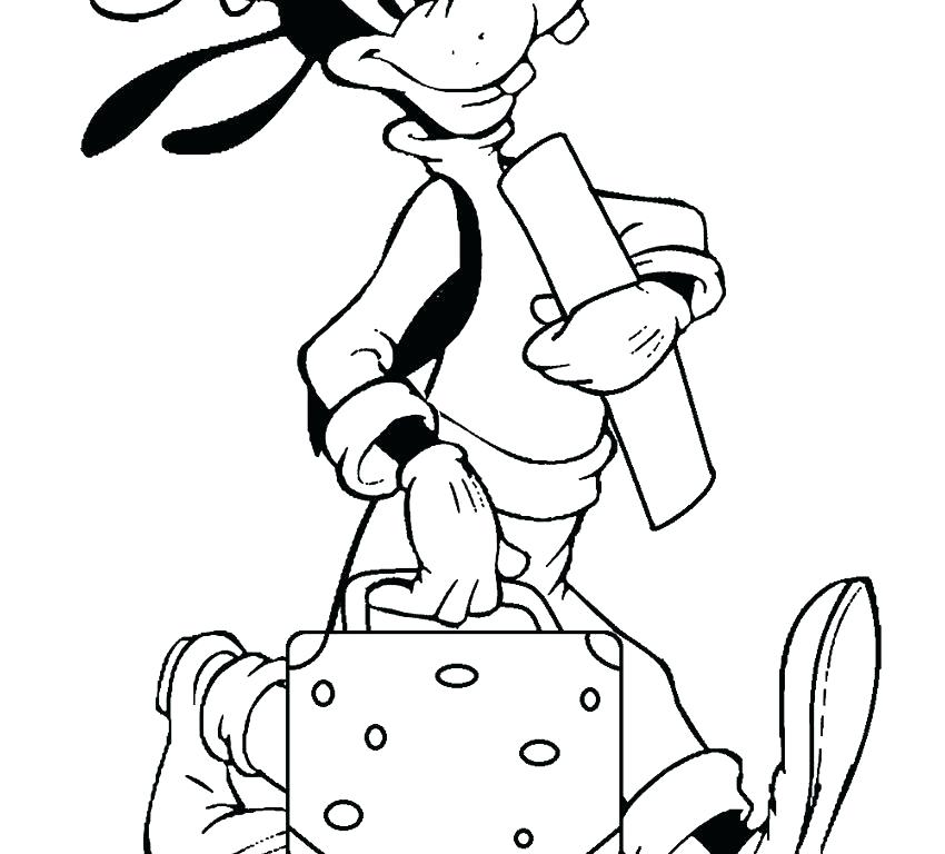 850x768 Baby Goofy Coloring Pages Idea Goofy Coloring Pages For Coloring