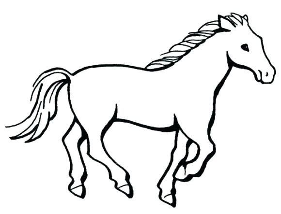 580x443 Funny Horse Coloring Pages Horse Horse Coloring Pages Spirit
