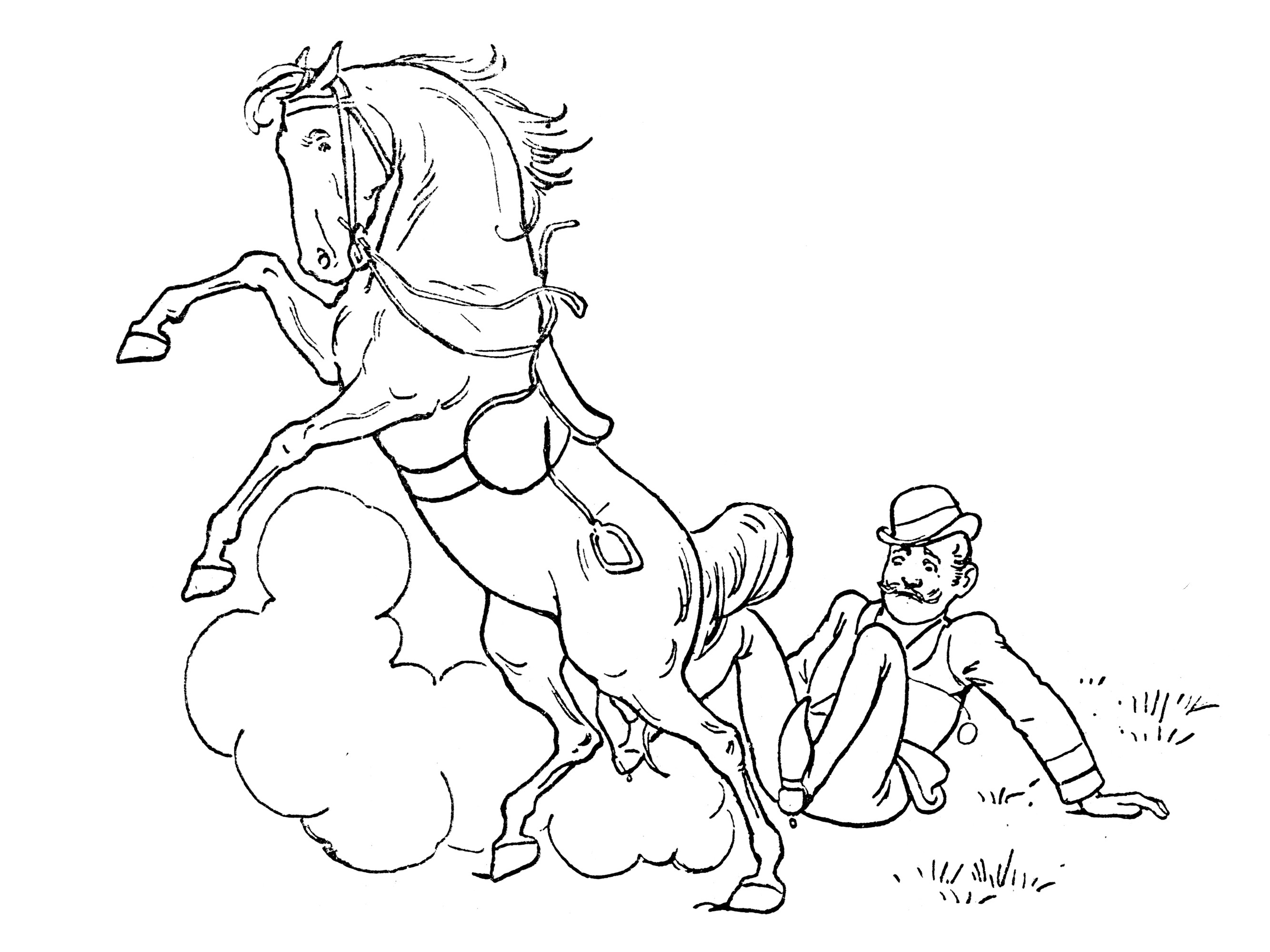 2667x2000 Wild Horse Coloring Pages Funny Gallery Free Books For Alluring