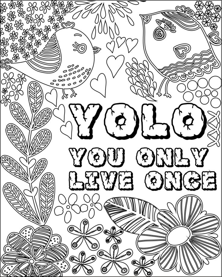 Quote Coloring Pages For Adults Pictures Color Pages Collection 44100 ...