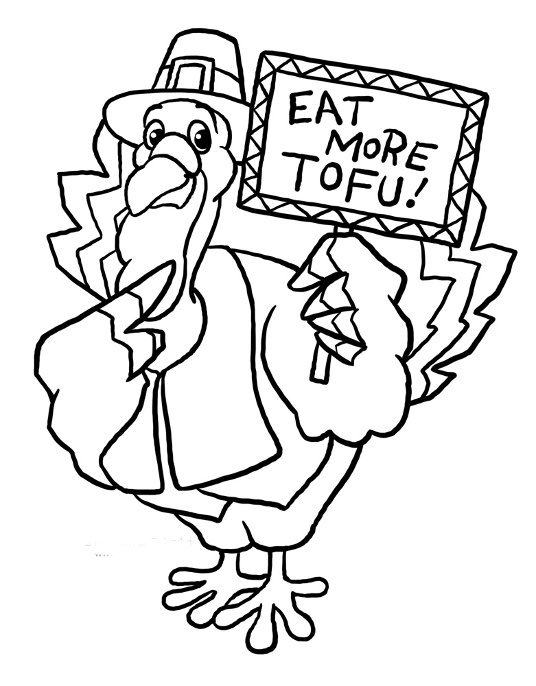781x1000 Funny Thanksgiving Turkey Coloring Pages