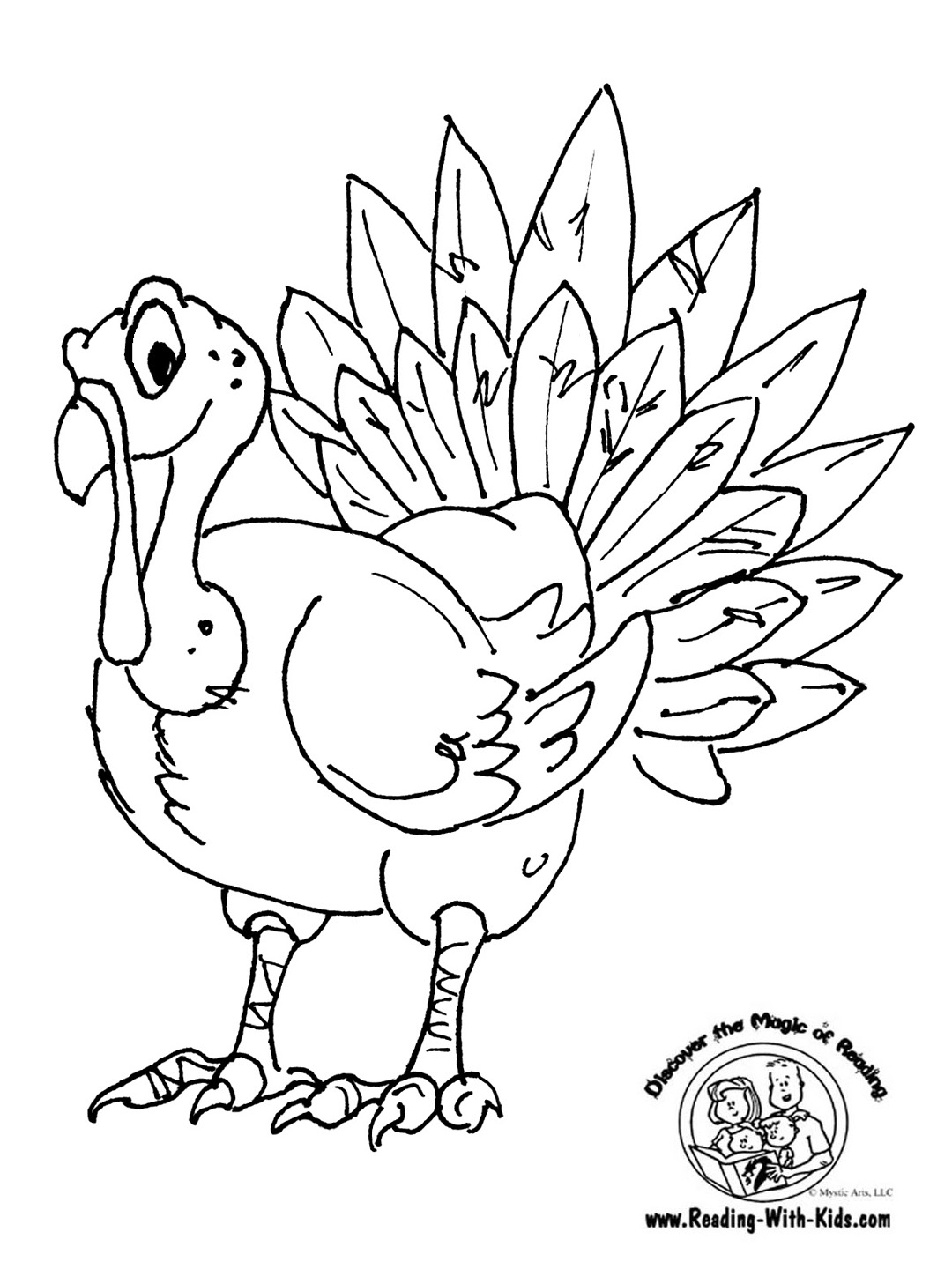 1080x1440 Thanksgiving Turkey Coloring Pages