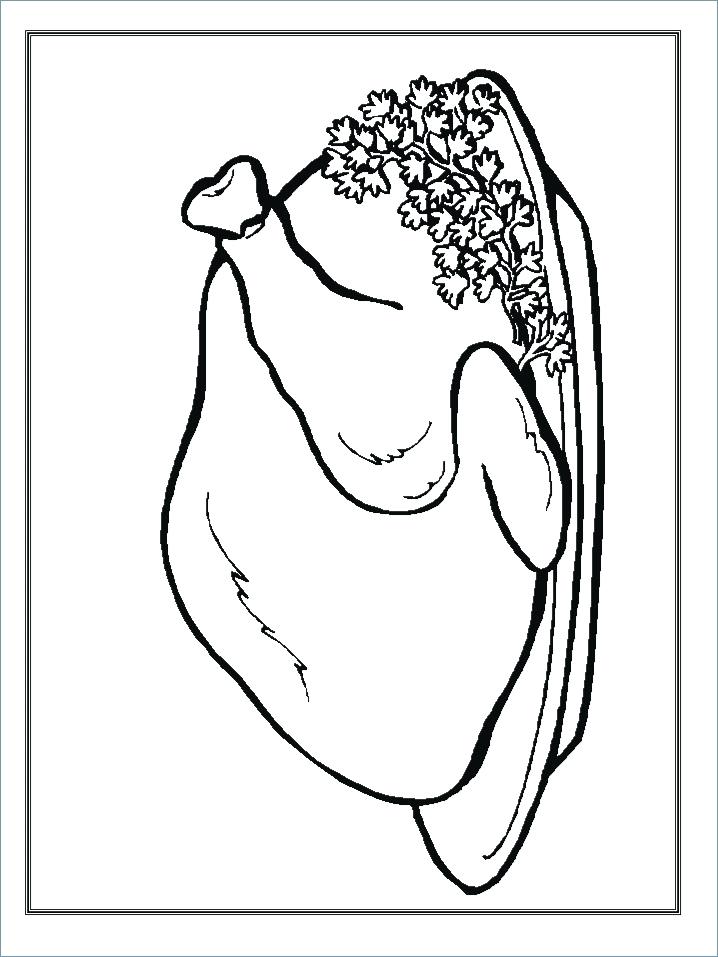 718x957 Turkeys To Color