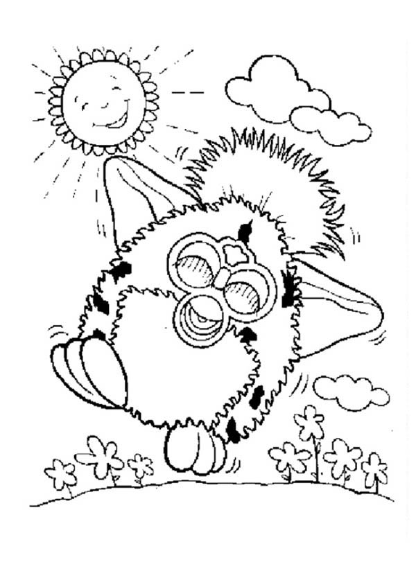 600x834 How To Draw Furby Coloring Pages Batch Coloring
