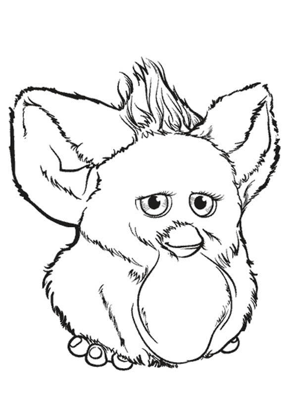 600x798 Wise And Old Furby Coloring Pages Batch Coloring
